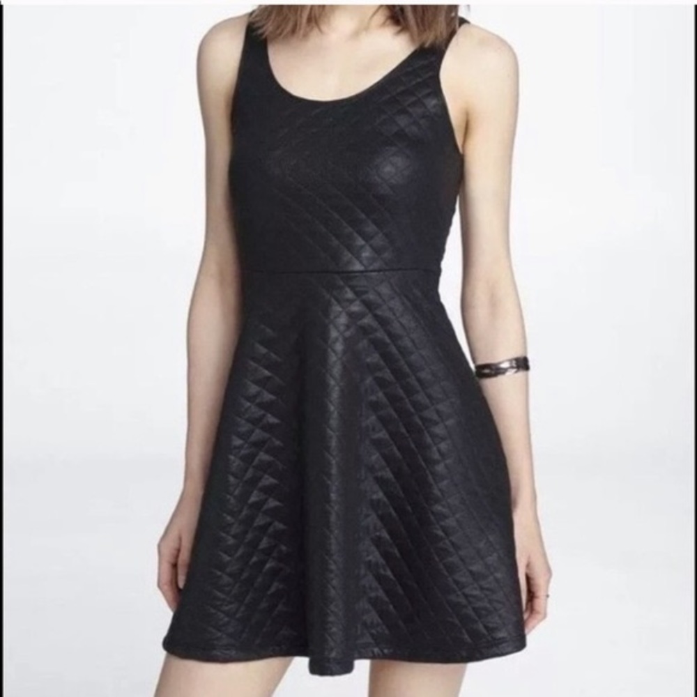 Express Luxe Skater Dress